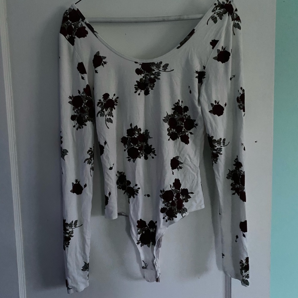 Floral bodysuit